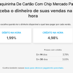 Maquininha De Cartão Com Chip Mercado Pago