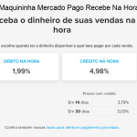 Maquininha Mercado Pago Recebe Na Hora